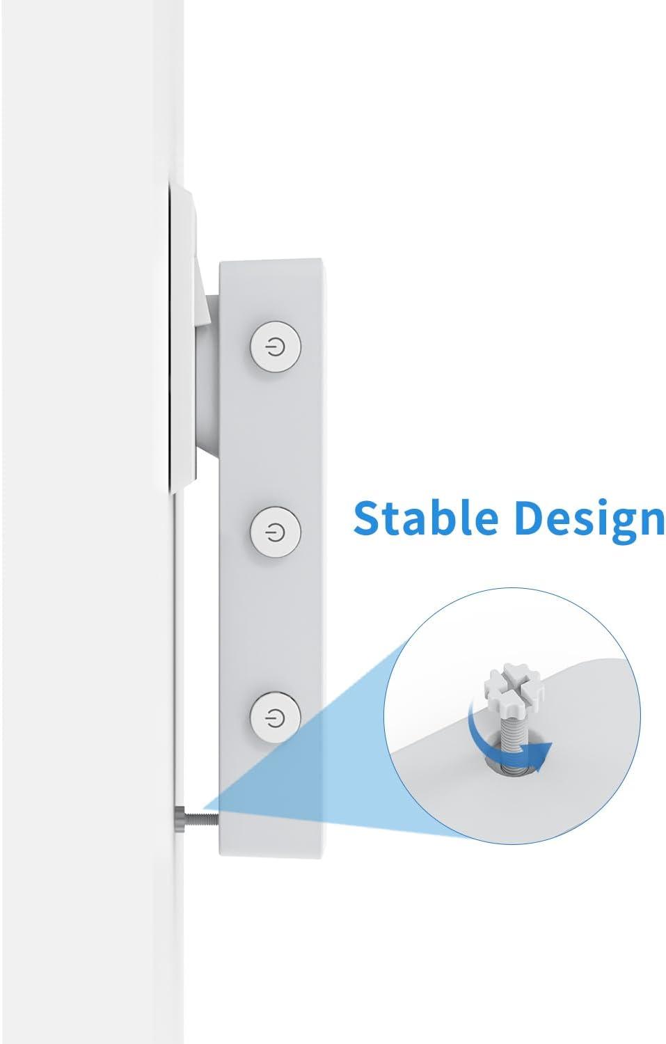 3Gang Plug Adaptor with LED Light, Individually Switched